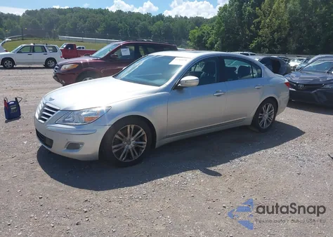 2010 Hyundai Genesis 4.6 from USA, damaged, VIN KMHGC4DF1AU107978